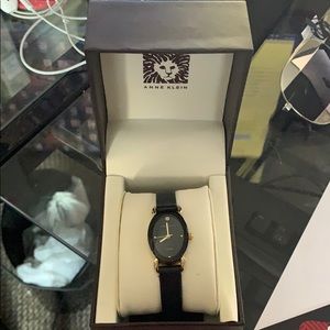Anne Klein Women’s Watch Black Diamond